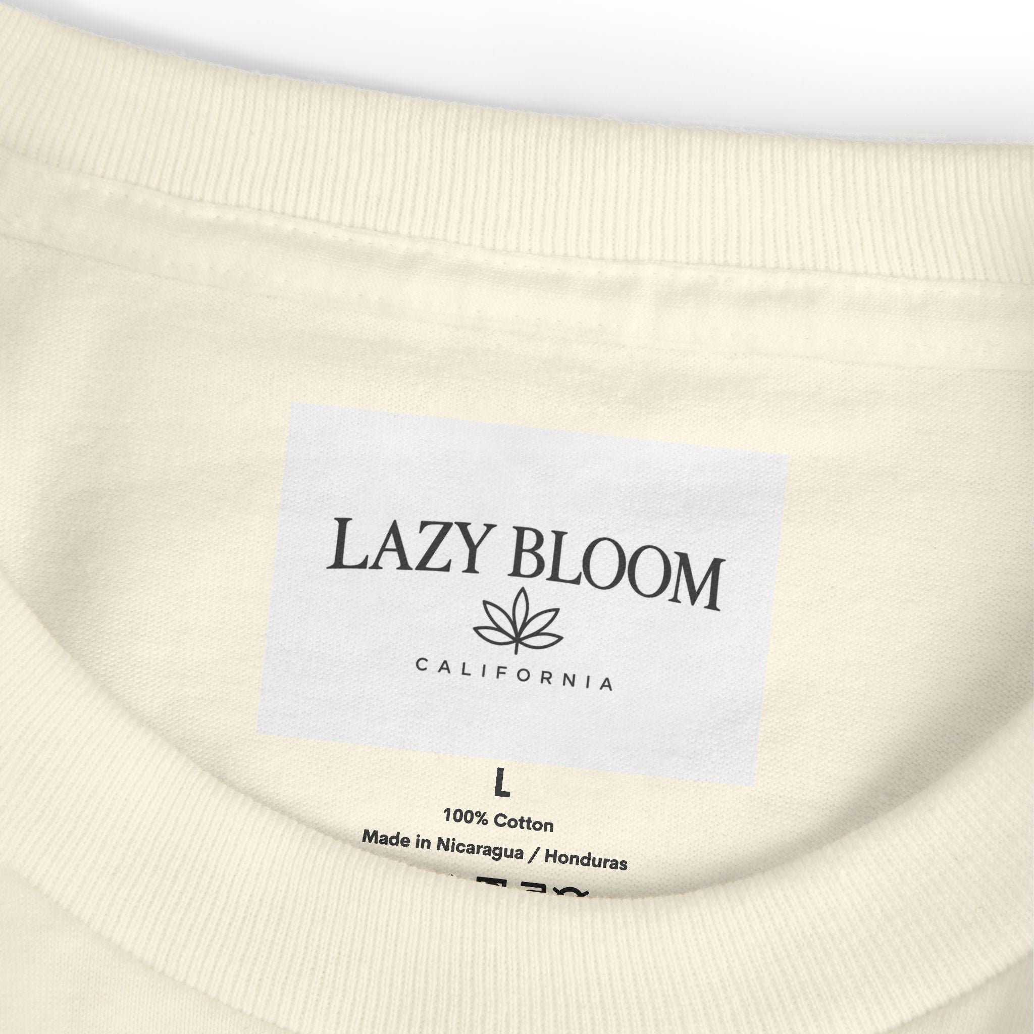 Floral Cannabis Leaf Tee