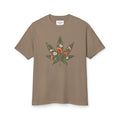 Floral Cannabis Leaf Tee