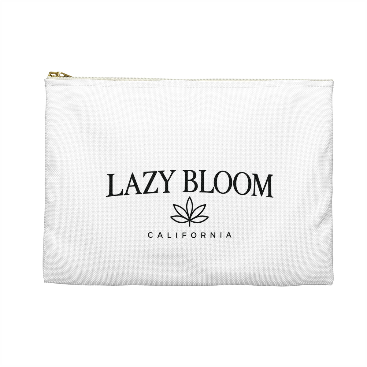 Lazy Bloom California Floral Accessory Pouch