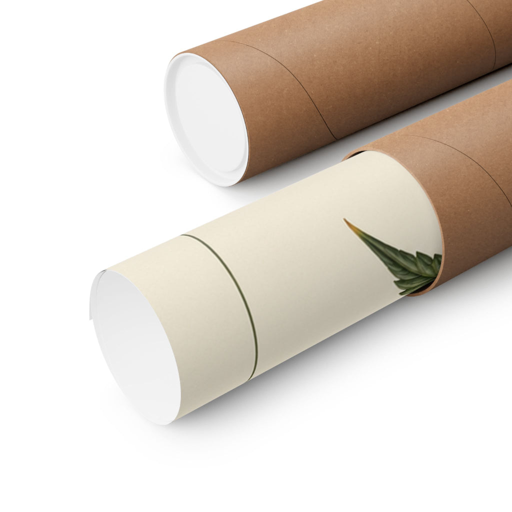 OG Kush Botanical Poster — Matte Vertical Cannabis Art Print