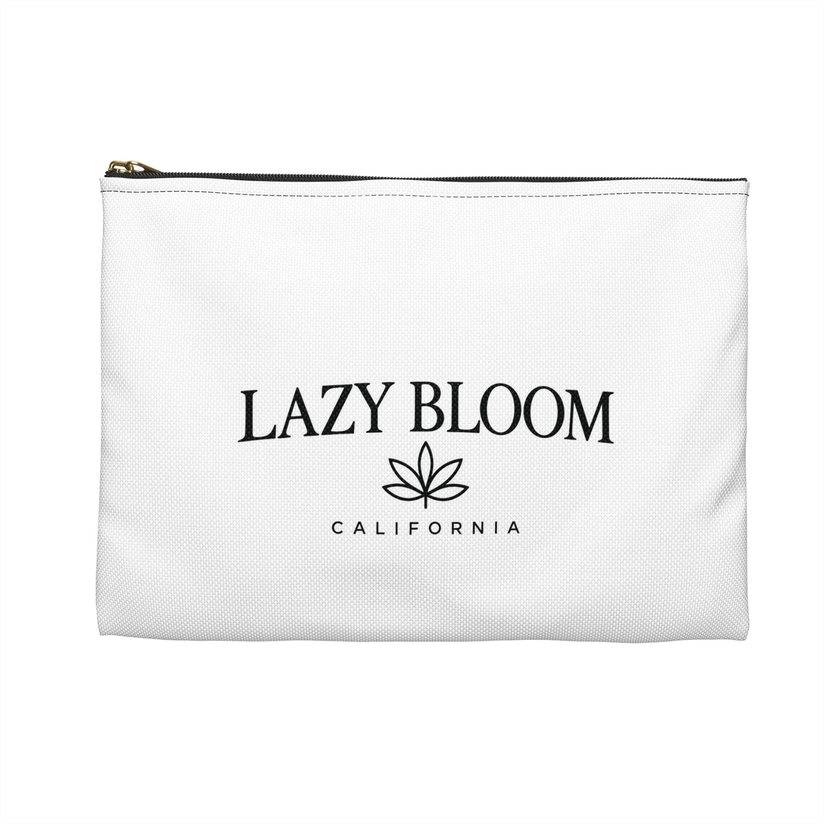 Lazy Bloom California Floral Accessory Pouch