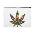 Lazy Bloom California Floral Accessory Pouch