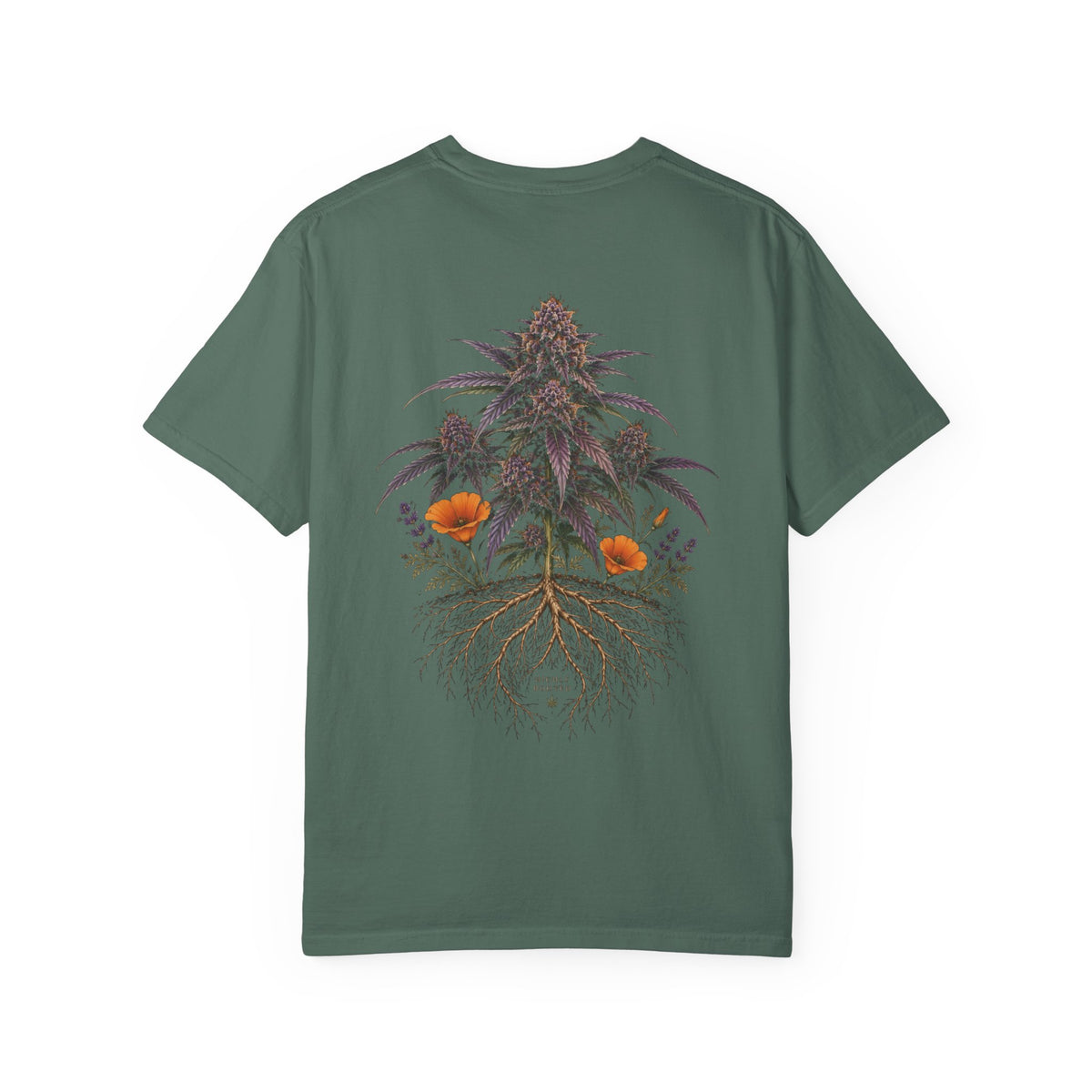 Highly Rooted- botanical cannabis Tshirt
