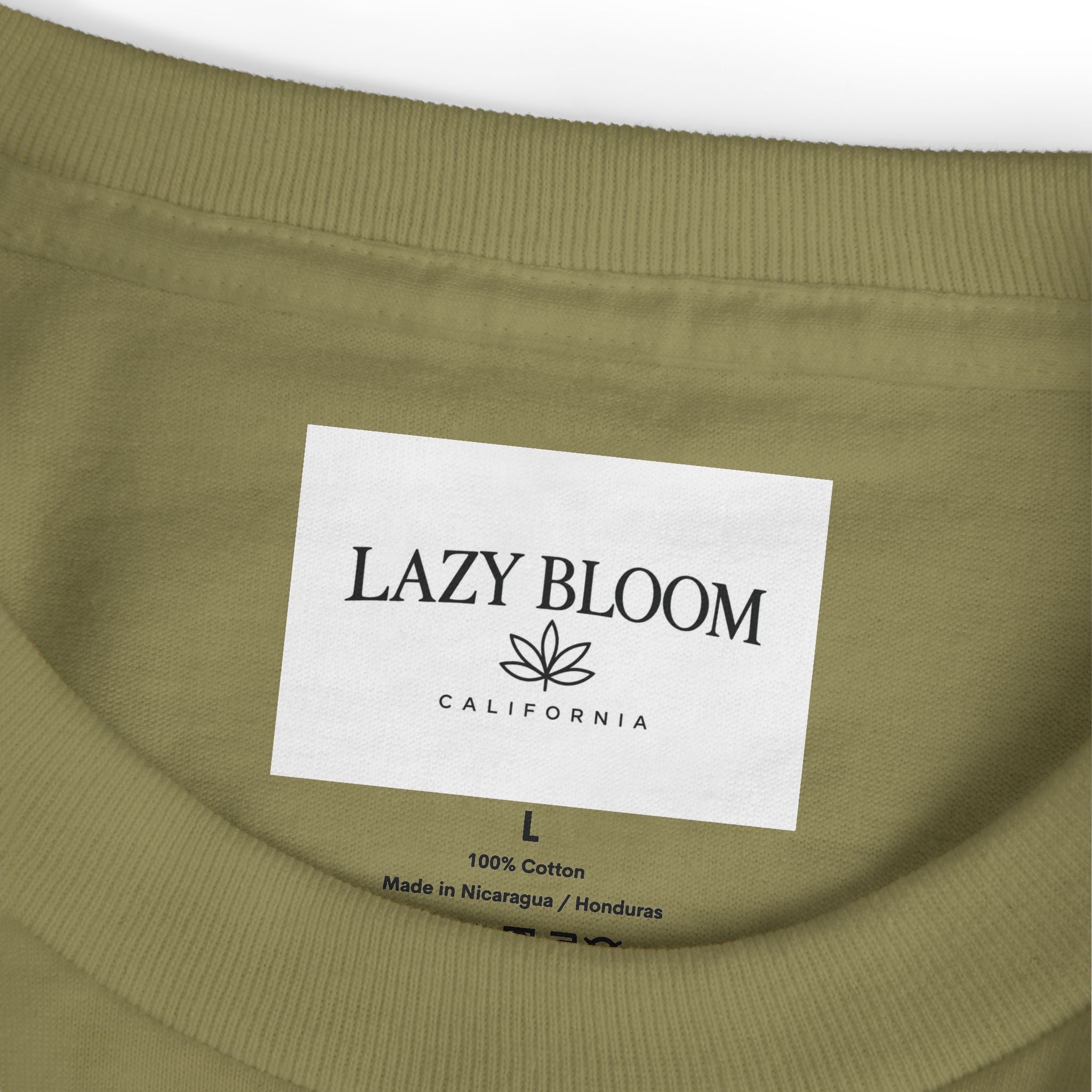 Floral Cannabis Leaf Tee